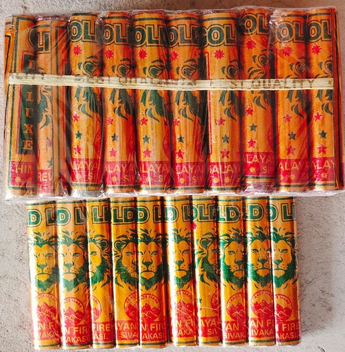 [31] Deluxe Golden Lakshmi Crackers